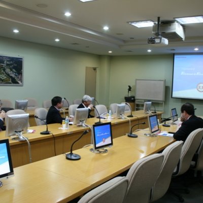 동경AIIT총장 일행 학과 방문