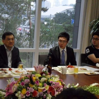 권오현 장학금 수혜자 삼성전자 반도체 견학 및 권오현 사장 방문